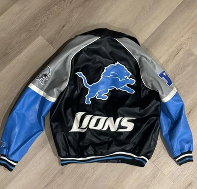 NFL Detroit Lions G-III Vintage Varsity Jacket Size XL - Image 1 of 4