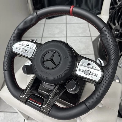 OEM Mercedes-Benz Amg Sportlenkrad Lenkrad L6 mit U88 Driver Unit C63 G63 E63 GT - Bild 1 von 4