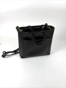 Madewell The Small Transport Umhängetasche schwarz Leder - Bild 1 von 8