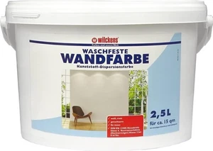 Wilckens Waschfeste Wandfarbe 2,5 Liter | abwaschbare Innenwandfarbe Deckenfarbe - Bild 1 von 1