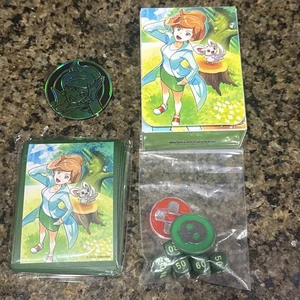 Pokemon Juego de Cartas Coleccionables Profesor Enebro Premium Torneo Colección Accesorios - Imagen 1 de 5