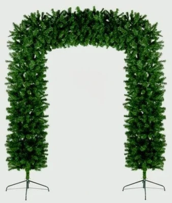 Premier Christmas Tree Arch 2.4m 8ft  PVC H 2.4m W 2.2m  - FSTR800ET - Image 1 of 4