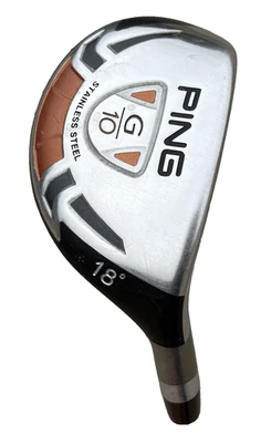 Madera de calle Ping G10 18° 5 derecha, TFC 129 grafito, flexión rígida, 43,5", usada Foto 1 de 4