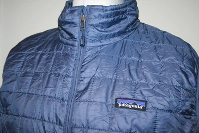 Patagonia Nano Puff Mens Primaloft Gilet Jacket - XL - Steel Blue - Vest Top - Image 1 of 4
