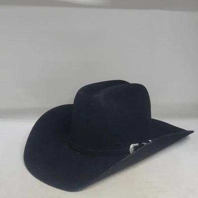 Sombrero de Vaquero Bailey 4X Mezcla Angora Negro Para Hombre Talla 6 7/8 Foto 1 de 4