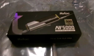 Netac NV5000 500GB M.2 PCIe SSD 2280 NVMe Internal Solid State Drive 4800MB/s - Picture 1 of 2