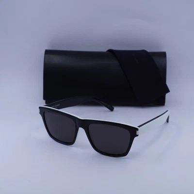 Gafas de sol Saint Laurent SL274 004 negras/blancas/grises 56-18-145 nuevas auténticas Foto 1 de 4