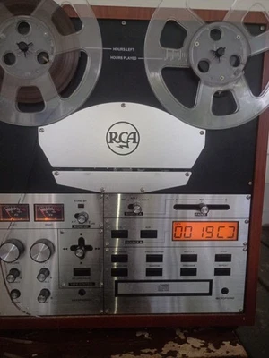 Reproductor grabadora de cinta carrete a carrete RCA YJG42E 60W  Foto 1 de 3