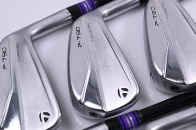 Taylormade P790 2021 Irons / 5-PW / Stiff Flex Fujikura Axiom Velocore 75 Shafts - Image 1 of 4
