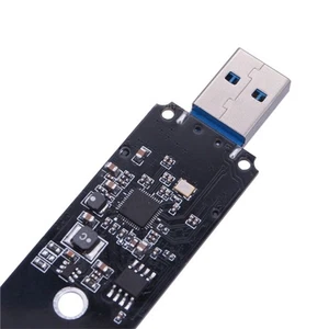 Portable M.2 to USB3.0 Wireless Expansion Card Heat Dissipation Adapter - Afbeelding 1 van 8