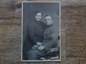 Foto " Porträtfoto mit Armbinde Deutsche Wehrmacht " Deutsch 2 WK ! - Picture 1 of 3