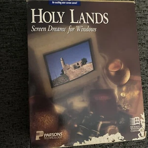 HOLY LANDS Screen Dreams For Windows- Good Condition - Box Has Been Damaged - Picture 1 of 2