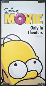 The Simpsons Movie (2007) Original 26"x50" Mylar Kiosk Movie Poster, Dan Castell - Picture 1 of 12