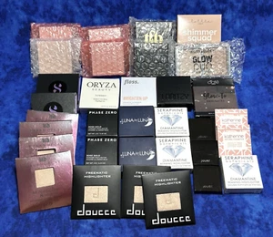 Lot of 33 ~ Cosmetic Highlighters ~ Single Shade ~Ciate Doucce Jouer Seraphine++ - Picture 1 of 16