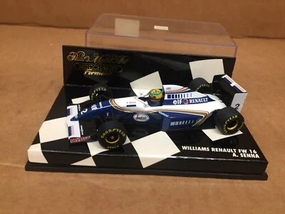 MINICHAMPS 1:43 SCALE DIE-CAST WILLIAMS ELF RENAULT FW 16 A. SENNA MIB - Image 1 of 4