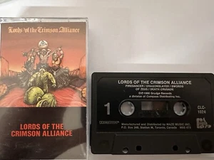 LORDS OF THE CRIMSON ALLIANCE - Self Titled Cassette Tape 1986 Cobra CLC1024 DB1 - Picture 1 of 2