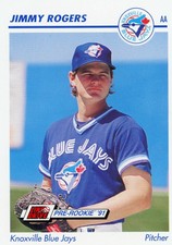 1991 Line Drive AA Baseball Card  #365 - Jimmy Rogers - Knoxville Blue Jays