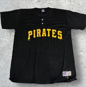 90's Russel Pirates Baseball Jersey Size XL - Picture 1 of 6