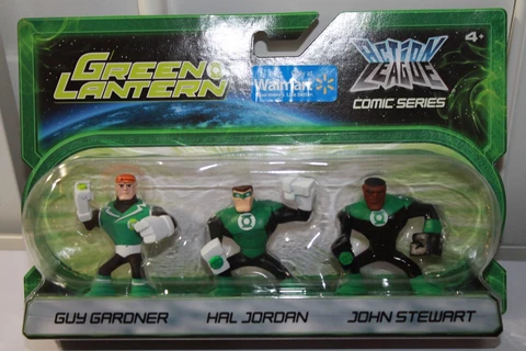 GREEN LANTERN -GUY GARDNER , HAL JORDAN ,JOHN STEWART, Brave And The Bold 3in Cover