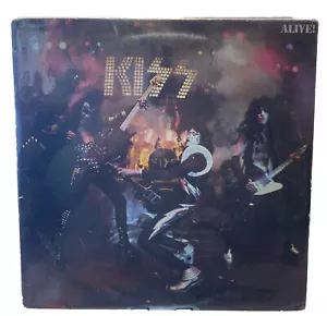 Vintage 1975 Alive by KISS Vinyl Album LP Record First Edition - Picture 1 of 12