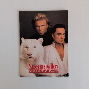 Siegfried And Roy At The Mirage - 1994 Souvenir Program Book Las Vegada - Imagen 1 de 4