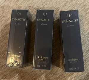 3 X Cle de Peau Beaute Synactif Lotion TRAVEL SIZE: 1oz / 30ml TOTAL: 90ML  NEW - Picture 1 of 3