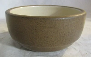 CERÁMICA BREZAL SÁNDALO 4 3/4" CUENCOS DE SOPA DE CEBOLLA ABIERTOS FORMA DE BORDE - Imagen 1 de 3