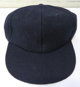 Vintage Derby Baseball Mütze Cap Navy Blau Cap 80% Wolle 20% Nylon Größe: SMALL - Bild 1 von 8