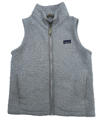Patagonia Los Gatos Sherpa Fleece Vest Girls Girls L (12) - Image 1 of 4