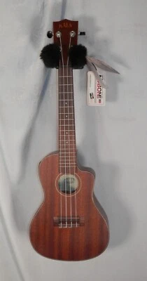 Kala Solid Wood Concert Cutaway Acoustic Electric Ukulele (KA-SMHCE-C) - Image 1 of 4