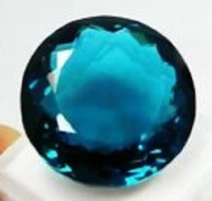 Certified Loose Gemstone 77.40 Ct Excellent Bluish Green Grandidierite - Picture 1 of 4