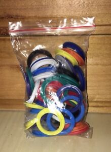Plastic Rings Crafts Supplies Sewing Crochet Costumes Multicolor 1 1/4" Diameter