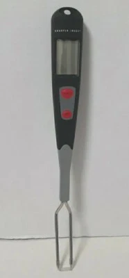 SHARPER IMAGE Grill Fork Thermometer for Meats & Fish MI215 TESTED  - Image 1 of 4