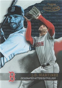 2020 Topps Gold Label Baseball Class 1 Black #14 J.D. Martinez