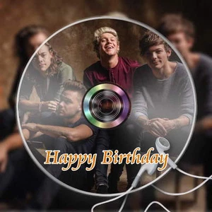One Direction, frosting sheet, cake top, edible print topper - Picture 1 of 2