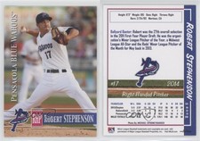 2014 Grandstand Pensacola Blue Wahoos Robert Stephenson #17