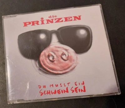 Die Prinzen - Du musst ein Schwein sein, Single/Maxi-CD, 4 Tracks, 1995, Ariola - Bild 1 von 3
