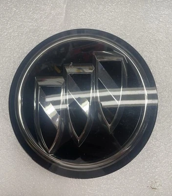 Buick LaCrosse 2014 2015 2016 parrilla delantera emblema negro cromo triple escudo OEM Foto 1 de 4