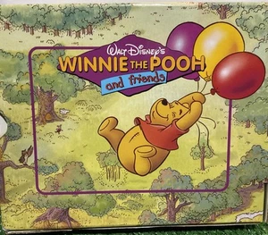EUC Winnie The Pooh & Friends Grolier Children's Book Box Set of 6! Tigger Roo! - Picture 1 of 12