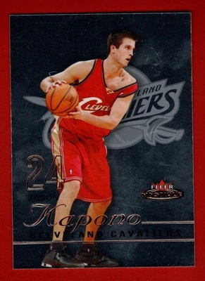 2003-04 Fleer Mystique #90 Jason Kapono RC Cleveland Cavaliers /999 - Image 1 of 2