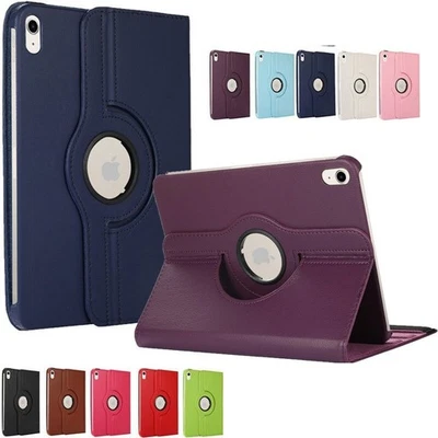 Funda de cuero giratoria 360 para iPad Pro 12.9" 5ta 6ta generación Pro Air 11 13" 2025 Foto 1 de 4