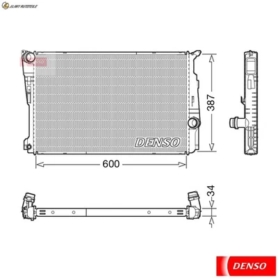 KÜHLER MOTORKÜHLUNG DRM05006 FÜR BMW X4/SUV/F26 N55B30A 3.0L 6cyl X4 SUV F26 - Image 1 of 4