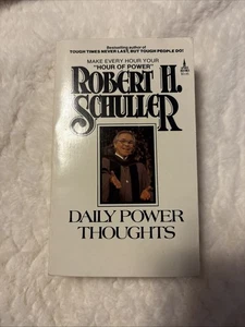 Daily Power Thoughts - Paperback By Robert H Schuller - GOOD - Imagen 1 de 3