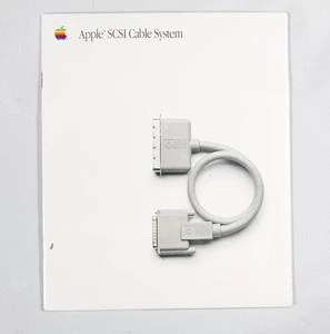 Vintage Apple SCSI Cable System  030-0955-B NEW NOS  BOX42 - Picture 1 of 2