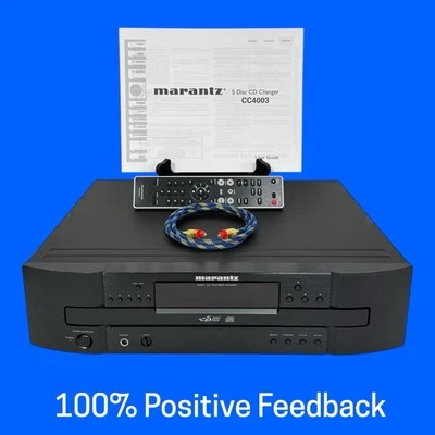 ✅ Marantz CC4003 5-Disc CD Changer, Remote, USA Voltage / Seller, Warranty, Rare - Image 1 of 4