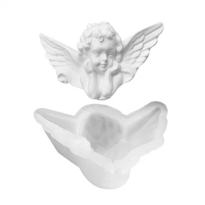 Moldes de silicona Angel 3D Angel Chocolate moldes antiadherentes  Foto 1 de 4
