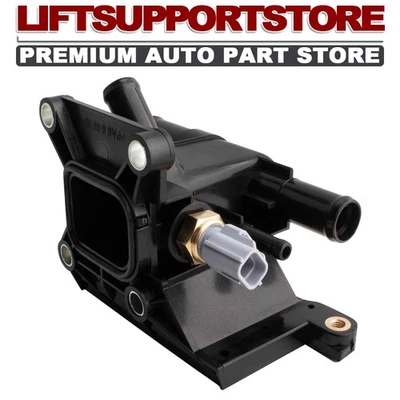 Engine Coolant Thermostat For Mazda 3 2006-2010 2011 2012 2013 L4 2.0L 2.3L 2.5L - Image 1 of 4