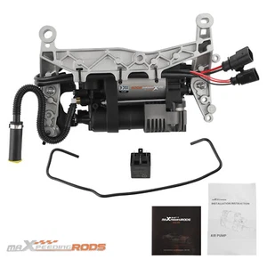 Compresseur de suspension Pompe avec Support for VW Touareg 7P5 7P6 2011-2018 - Picture 1 of 12