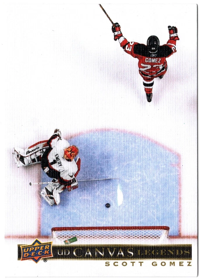 2020-21 SP Signature Edition Legends UD Canvas SCOTT GOMEZ #C-23 New Jersey - Image 1 of 1