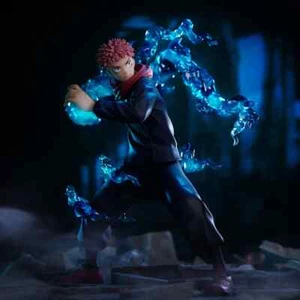 JUJUTSU KAISEN STATUA YUJI ITADORI BLACK FLASH FIGURE SEGA FIGURIZM 20CM NUOVO - Imagen 1 de 12
